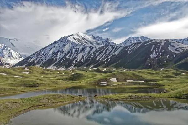 Percurso Por Vales Glaciares Isolados, Rota de Sary-Jaz no Quirguistão